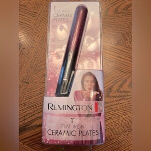 ❌ SOLD ❌ Remington 1" Flat Iron S1520 Ceramic Plates Pink Glitter & Black